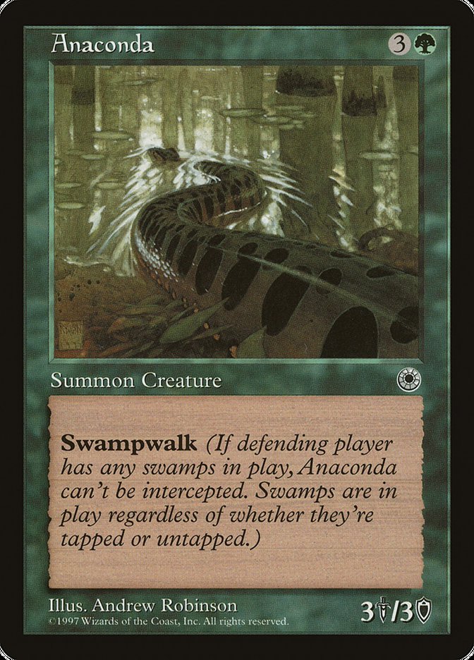 Anaconda (No Flavor Text) [Portal] | Odin's Place