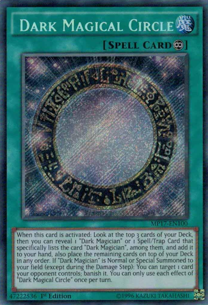 Dark Magical Circle [MP17-EN100] Secret Rare | Odin's Place