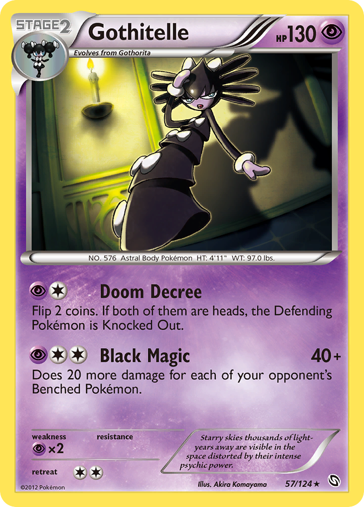 Gothitelle (57/124) [Black & White: Dragons Exalted] | Odin's Place