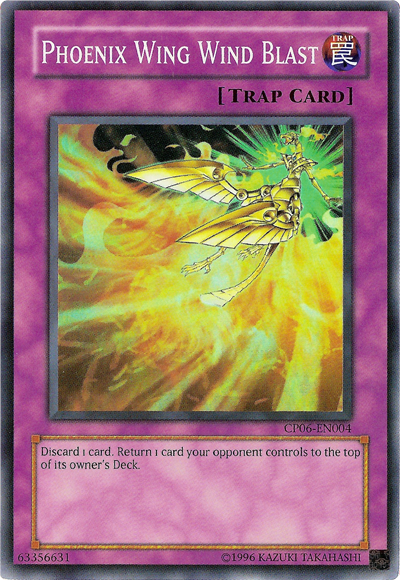 Phoenix Wing Wind Blast [CP06-EN004] Super Rare | Odin's Place