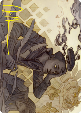 Go Blank Art Card (Gold-Stamped Signature) [Strixhaven: School of Mages Art Series] | Odin's Place