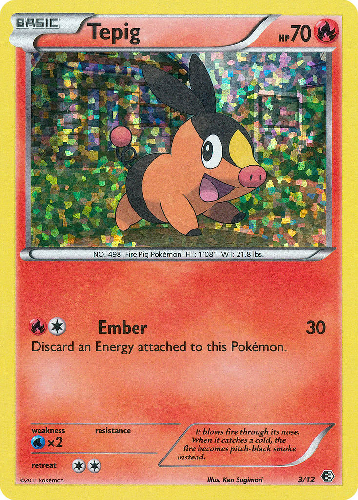 Tepig (3/12) [McDonald's Promos: 2011 Collection] | Odin's Place