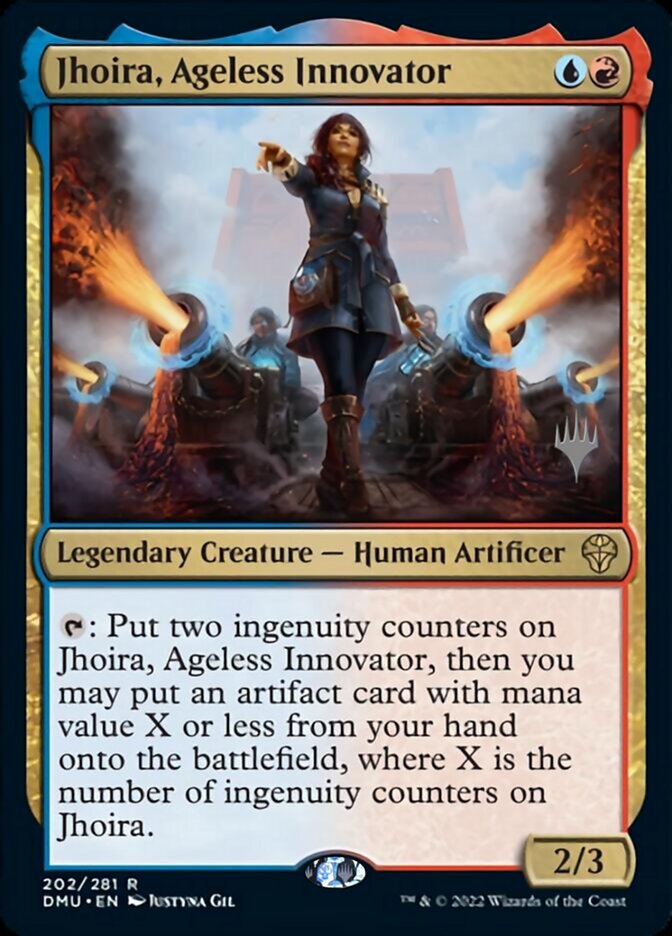 Jhoira, Ageless Innovator (Promo Pack) [Dominaria United Promos] | Odin's Place