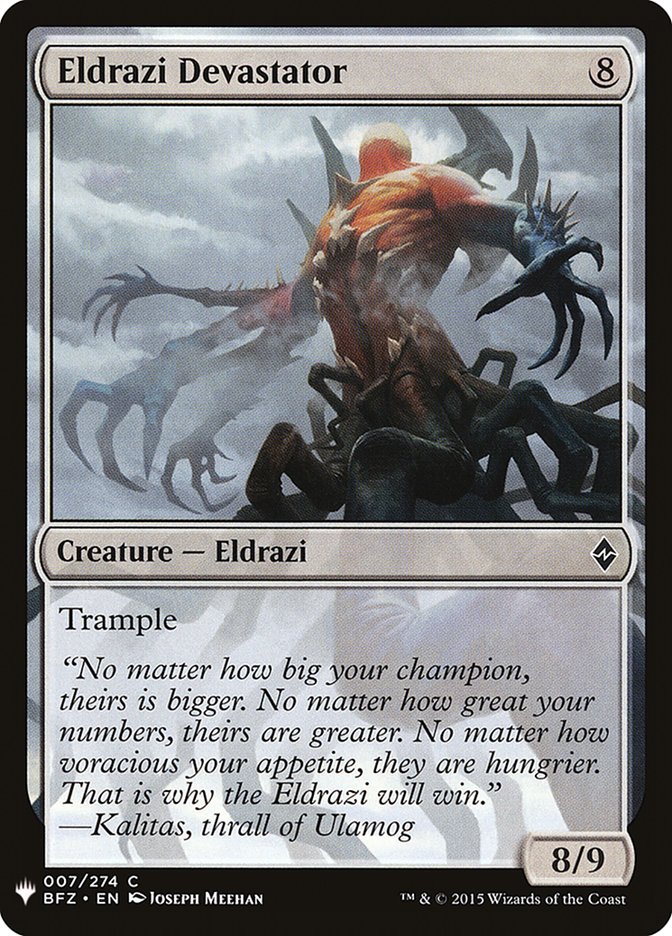 Eldrazi Devastator [Mystery Booster] | Odin's Place