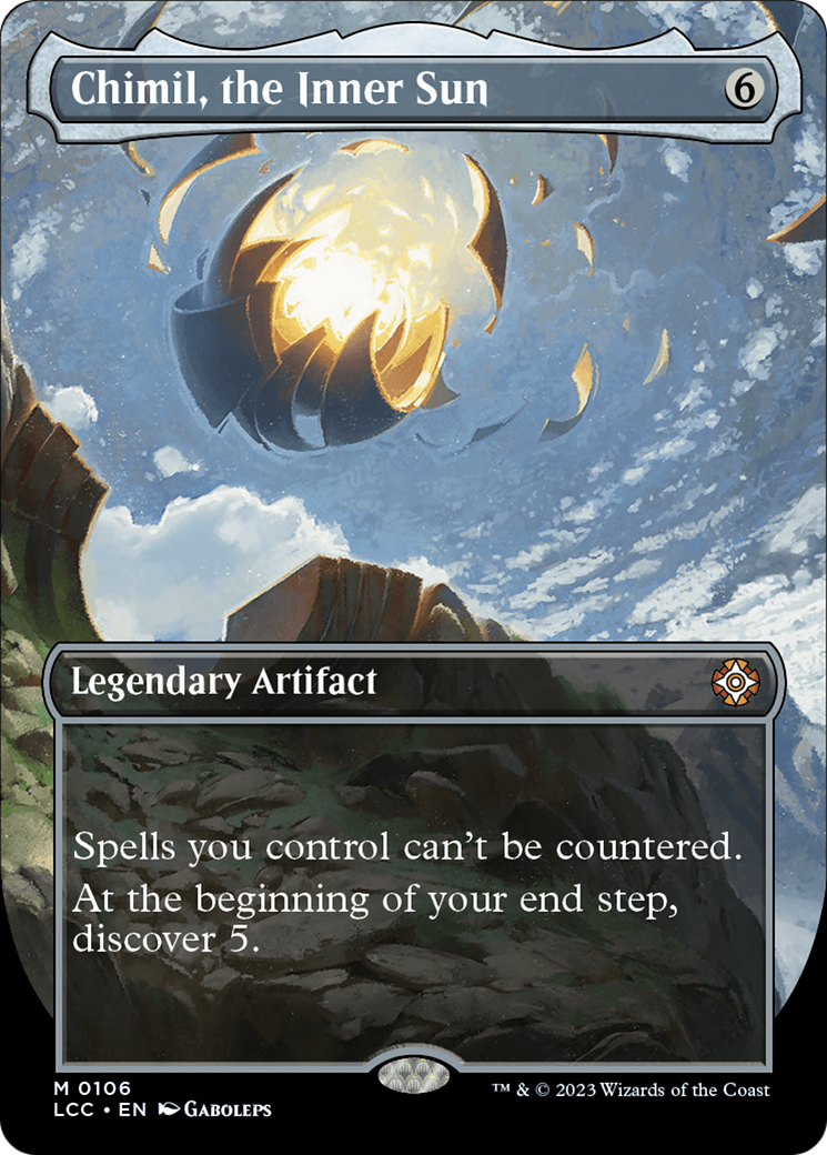 Chimil, the Inner Sun (Borderless) [The Lost Caverns of Ixalan Commander] | Odin's Place