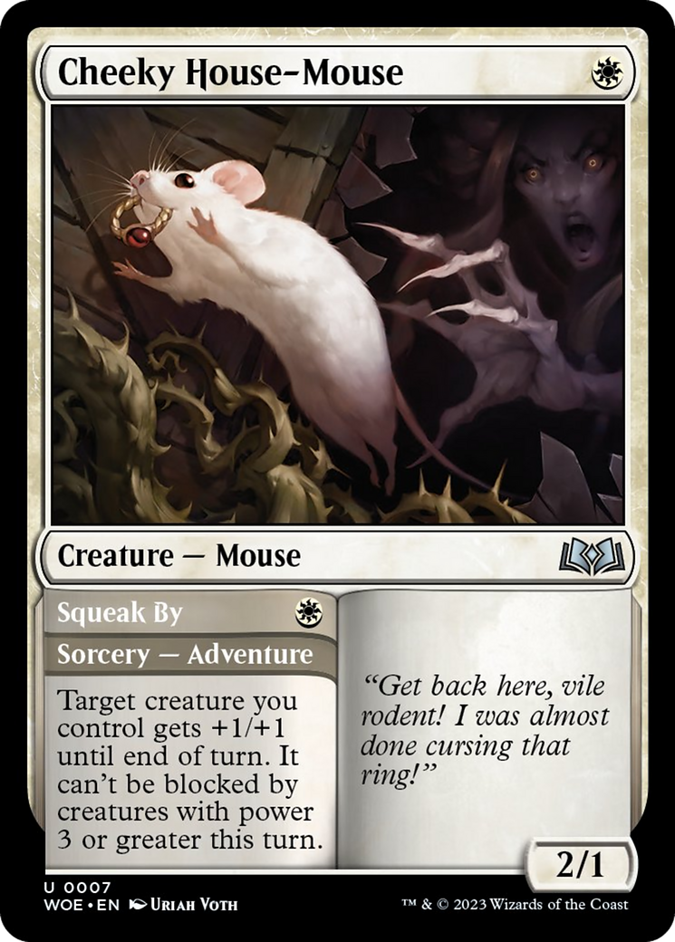 Cheeky House-Mouse [Wilds of Eldraine] | Odin's Place