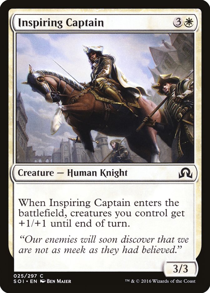 Inspiring Captain (25) [Shadows over Innistrad] | Odin's Place