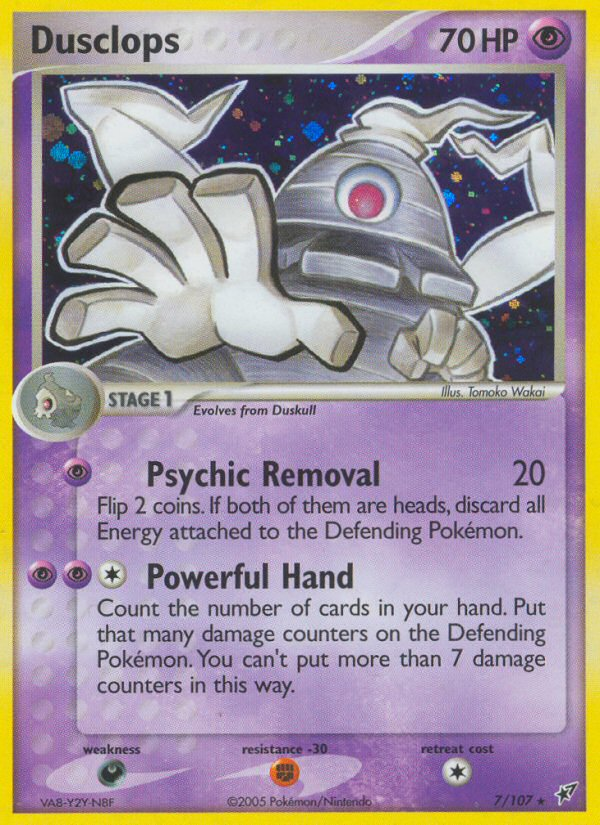 Dusclops (7/107) [EX: Deoxys] | Odin's Place