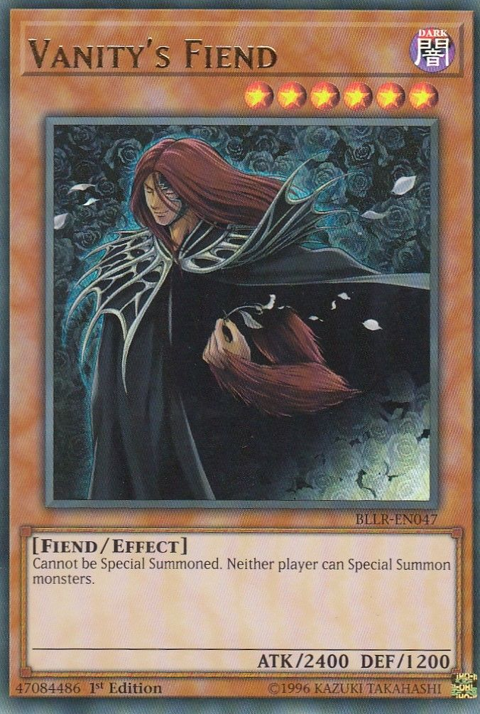 Vanity's Fiend [BLLR-EN047] Ultra Rare | Odin's Place