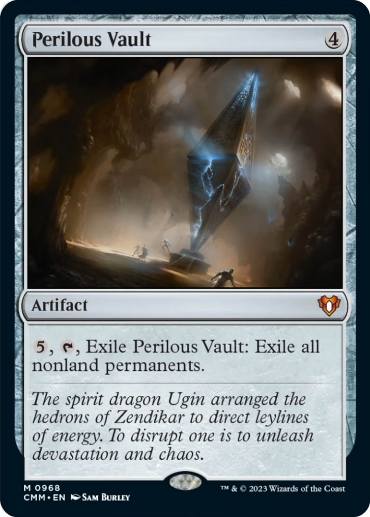 Perilous Vault [Commander Masters] | Odin's Place