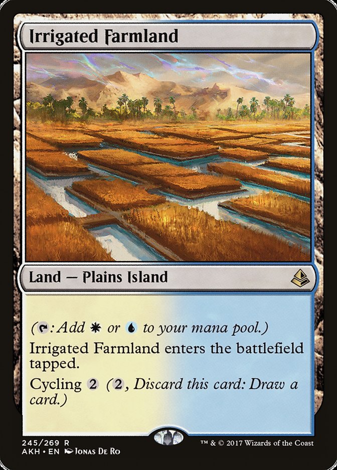 Irrigated Farmland (245) [Amonkhet] | Odin's Place