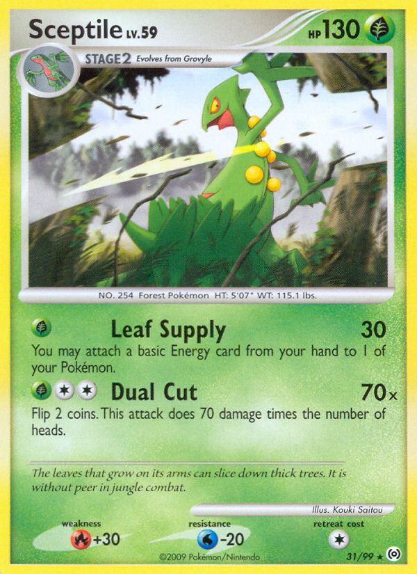 Sceptile (31/99) [Platinum: Arceus] | Odin's Place