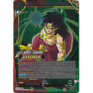 Broly, Demonic Origins (BT7-117) [Judge Promotion Cards] | Odin's Place