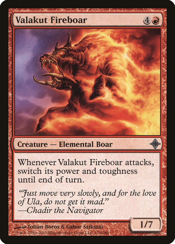 Valakut Fireboar (170) [Rise of the Eldrazi] | Odin's Place