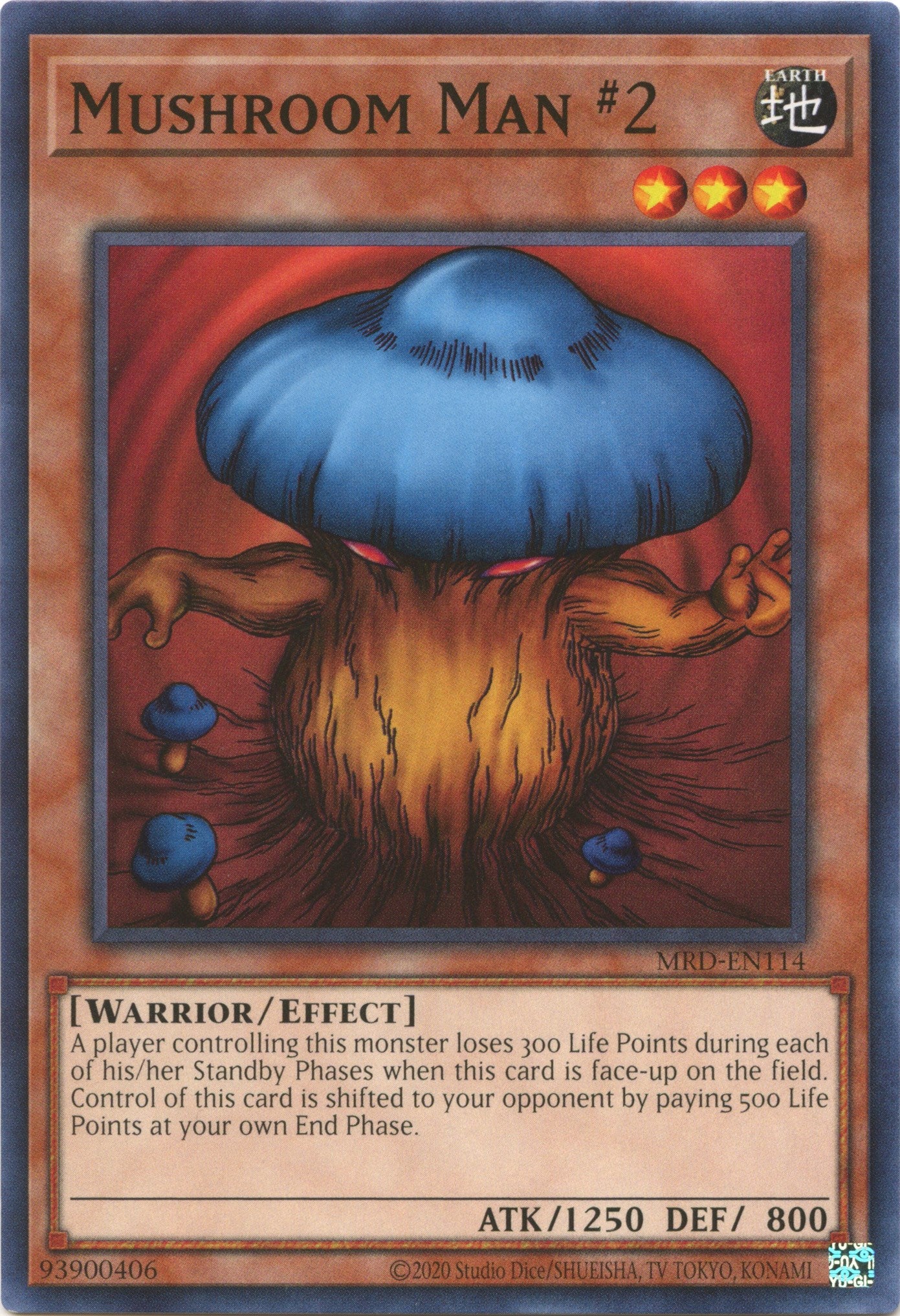 Mushroom Man #2 (25th Anniversary) [MRD-EN114] Common | Odin's Place