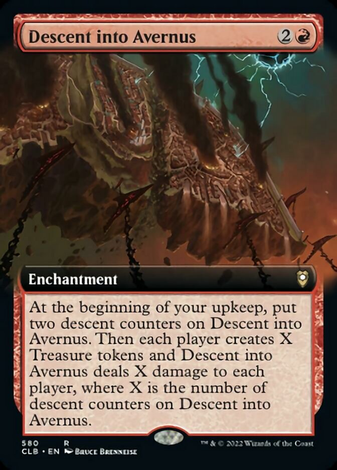 Descent into Avernus (Extended Art) [Commander Legends: Battle for Baldur's Gate] | Odin's Place