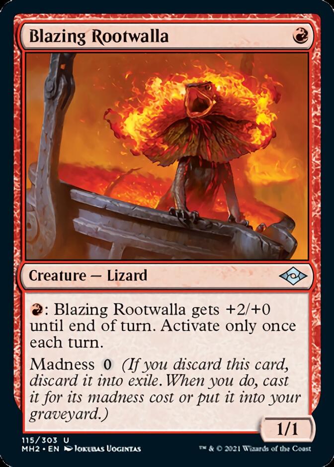 Blazing Rootwalla [Modern Horizons 2] | Odin's Place