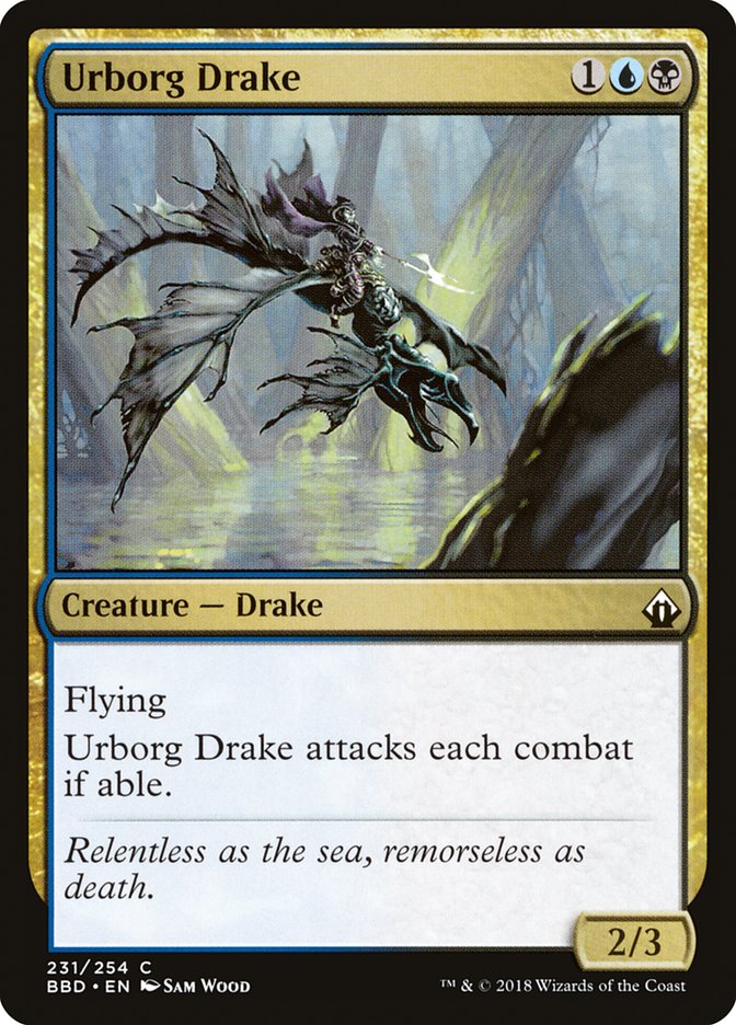 Urborg Drake (231) [Battlebond] | Odin's Place
