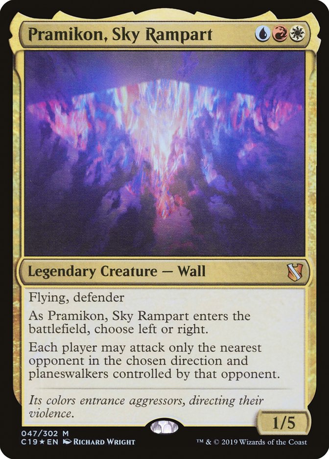 Pramikon, Sky Rampart [Commander 2019] | Odin's Place