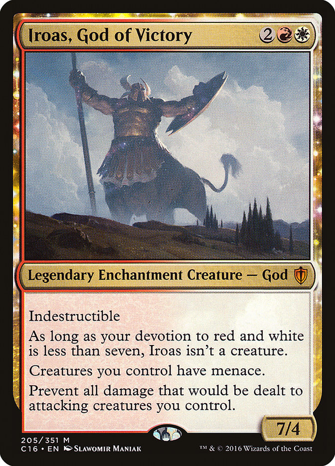 Iroas, God of Victory (205) [Commander 2016] | Odin's Place