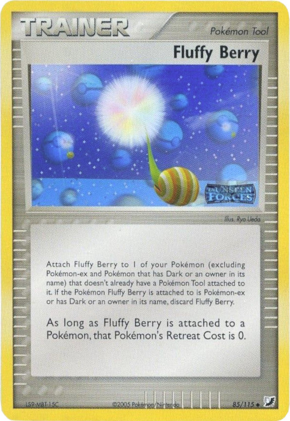 Fluffy Berry (85/115) (Stamped) [EX: Unseen Forces] | Odin's Place