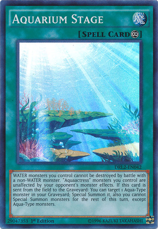 Aquarium Stage [DRL2-EN042] Super Rare | Odin's Place