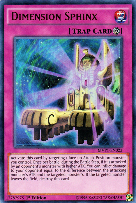 Dimension Sphinx [MVP1-EN023] Ultra Rare | Odin's Place