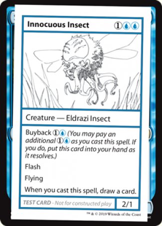 Innocuous Insect (2021 Edition) [Mystery Booster Playtest Cards] | Odin's Place