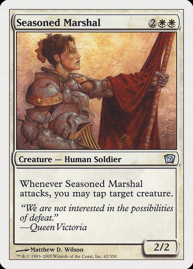 Seasoned Marshal (42) [Ninth Edition] | Odin's Place