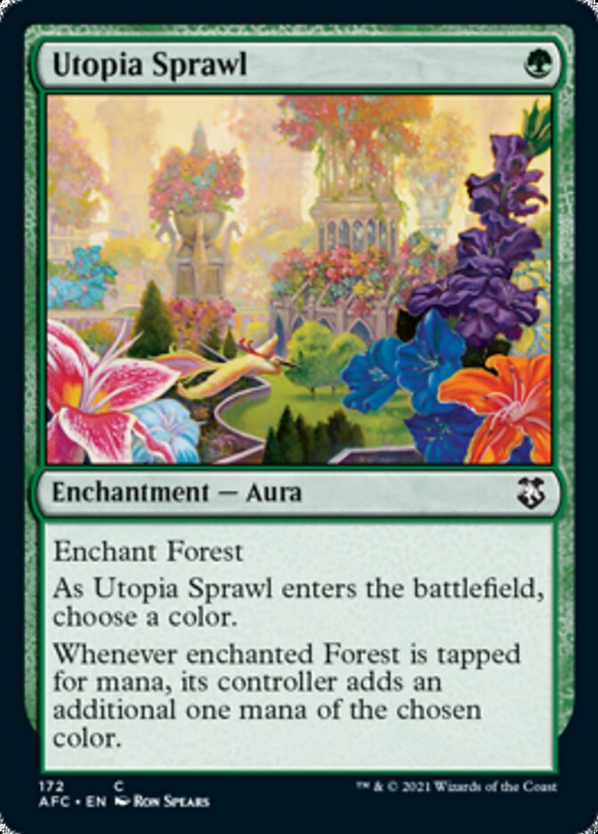 Utopia Sprawl [Dungeons & Dragons: Adventures in the Forgotten Realms Commander] | Odin's Place