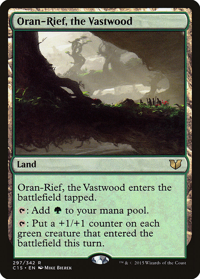Oran-Rief, the Vastwood (297) [Commander 2015] | Odin's Place