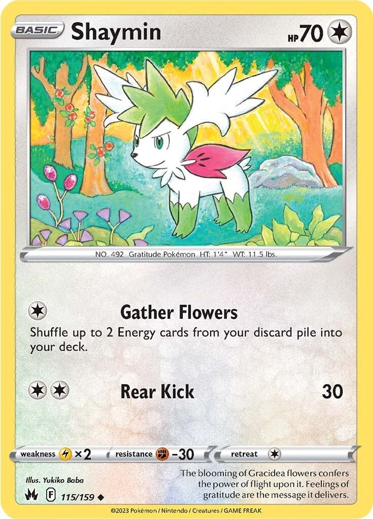 Shaymin (115/159) [Sword & Shield: Crown Zenith] | Odin's Place