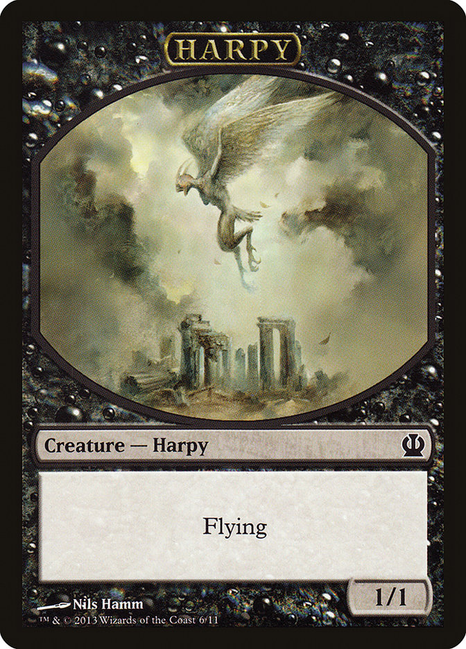 Harpy Token (6) [Theros Tokens] | Odin's Place