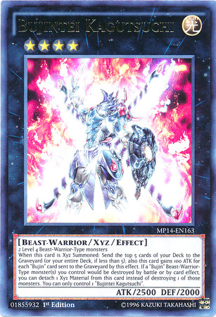 Bujintei Kagutsuchi [MP14-EN163] Ultra Rare | Odin's Place