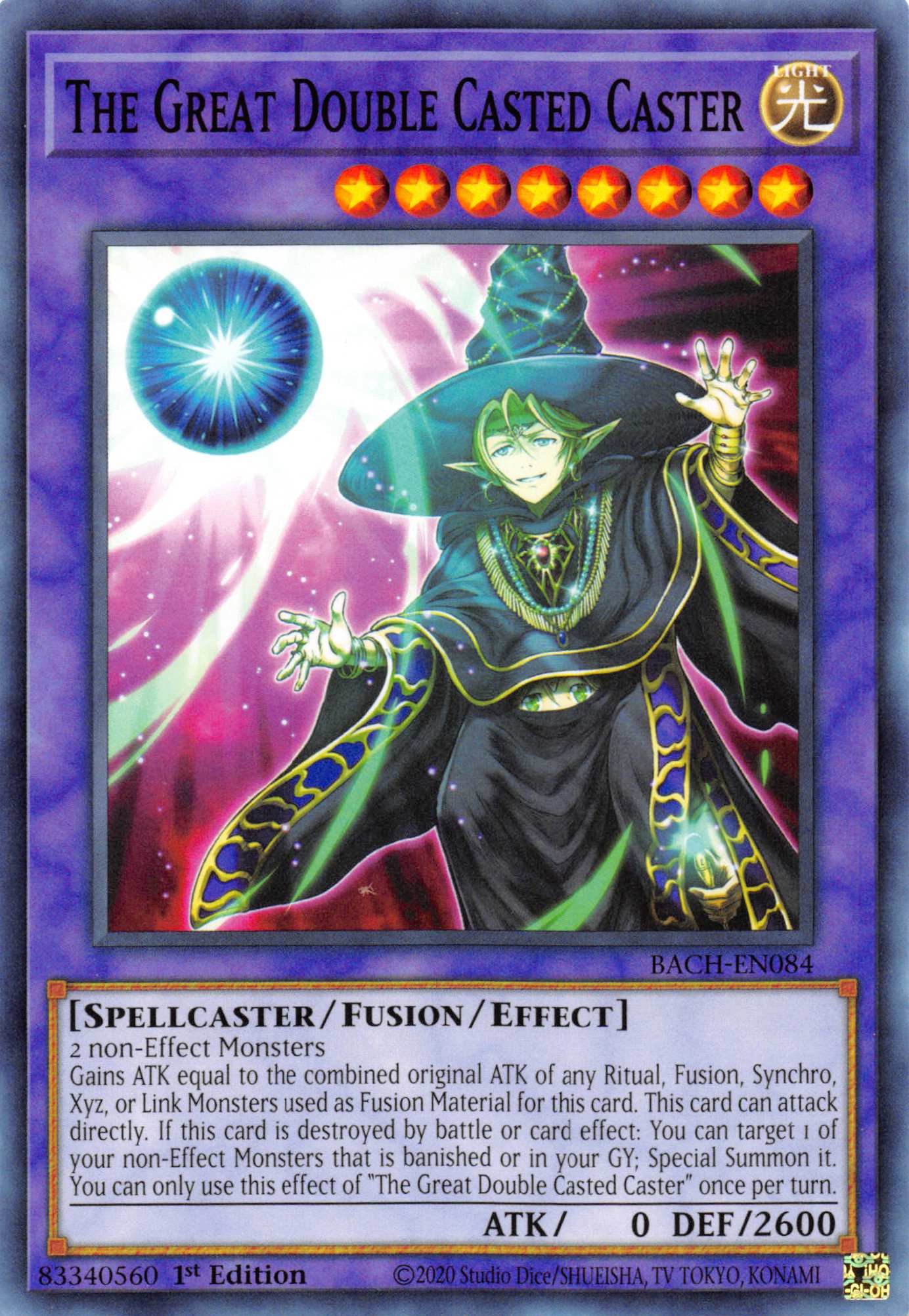 The Great Double Casted Caster [BACH-EN084] Common | Odin's Place