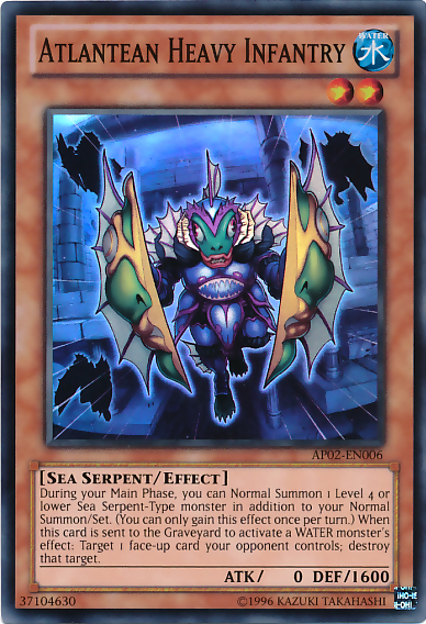 Atlantean Heavy Infantry [AP02-EN006] Super Rare | Odin's Place