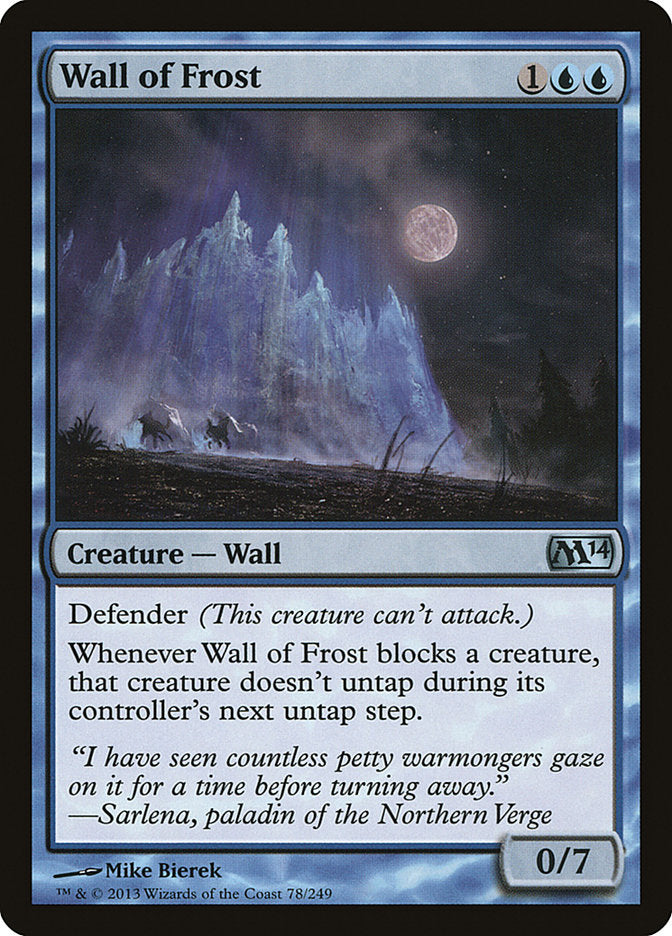 Wall of Frost (78) [Magic 2014] | Odin's Place