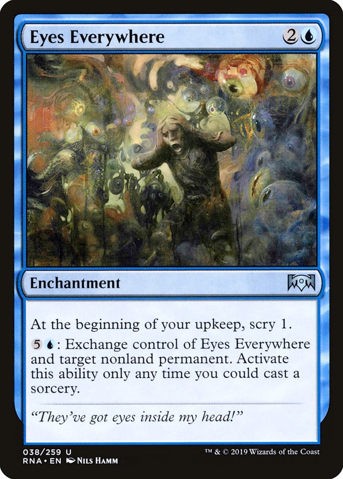 Eyes Everywhere (38) [Ravnica Allegiance] | Odin's Place