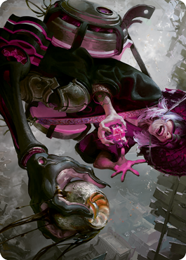 Undercity Scrounger Art Card [Kamigawa: Neon Dynasty Art Series] | Odin's Place