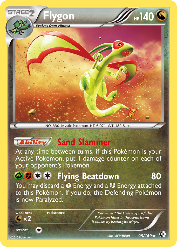Flygon (99/149) [Black & White: Boundaries Crossed] | Odin's Place