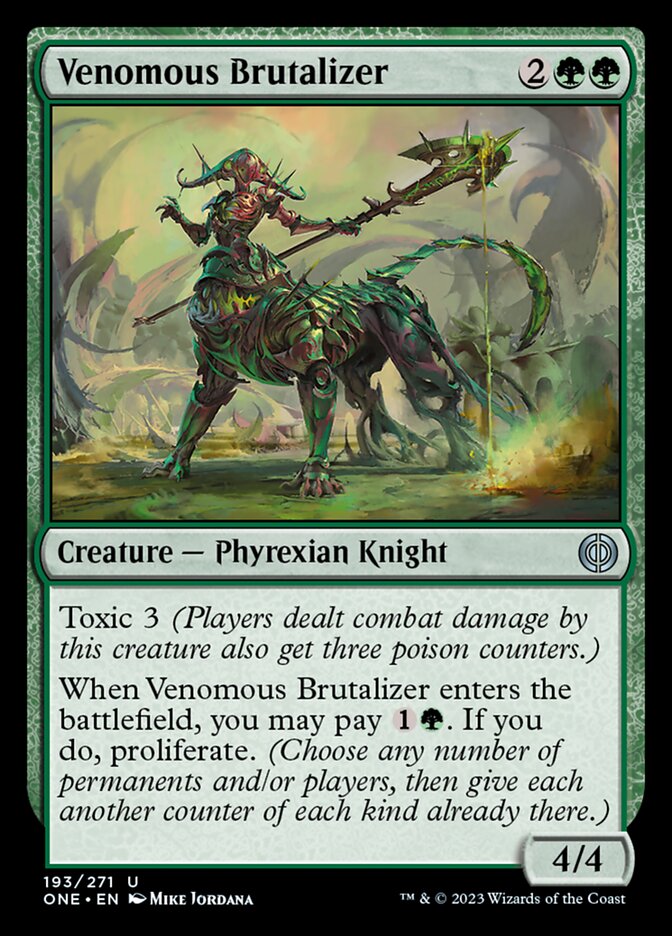 Venomous Brutalizer [Phyrexia: All Will Be One] | Odin's Place