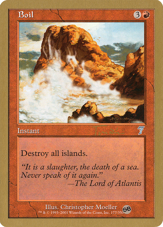 Boil (Jan Tomcani) (SB) [World Championship Decks 2001] | Odin's Place