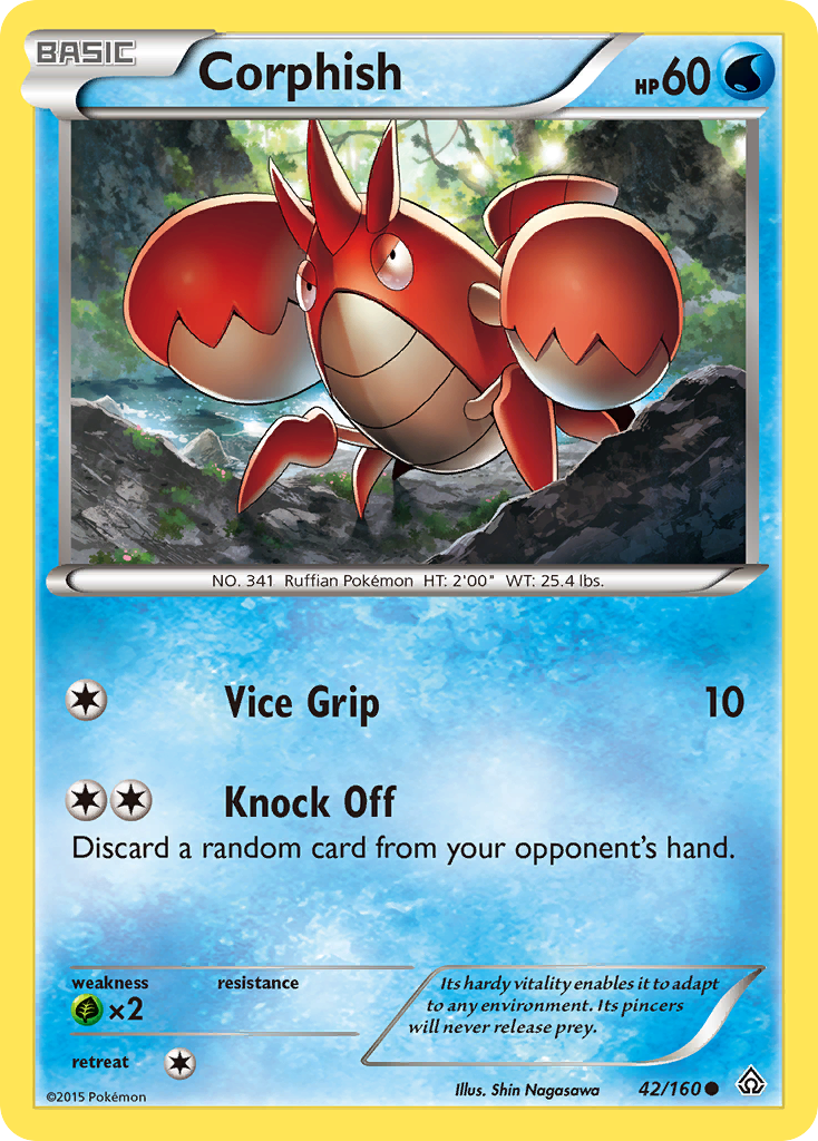 Corphish (42/160) [XY: Primal Clash] | Odin's Place