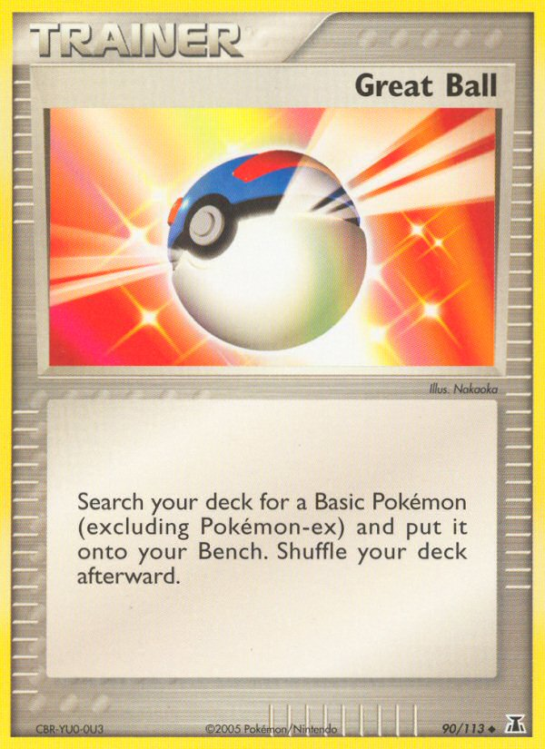 Great Ball (90/113) [EX: Delta Species] | Odin's Place