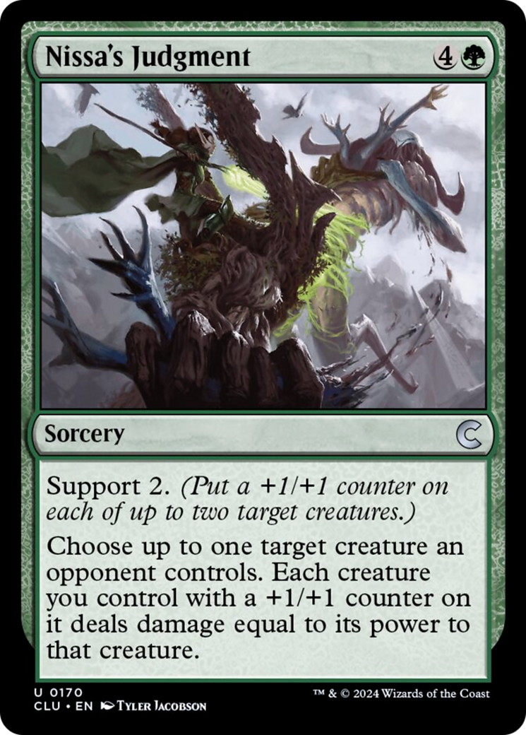 Nissa's Judgment [Ravnica: Clue Edition] | Odin's Place