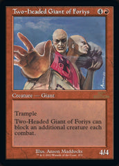 Two-Headed Giant of Foriys (Retro) [30th Anniversary Edition] | Odin's Place