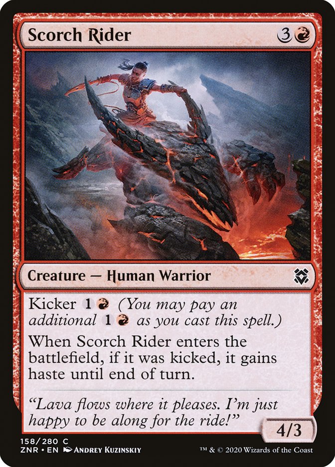 Scorch Rider [Zendikar Rising] | Odin's Place