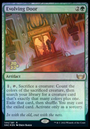 Evolving Door [Streets of New Capenna Prerelease Promos] | Odin's Place