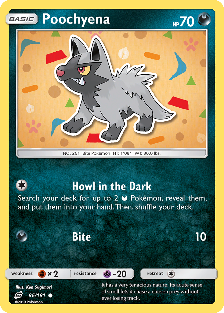 Poochyena (86/181) [Sun & Moon: Team Up] | Odin's Place
