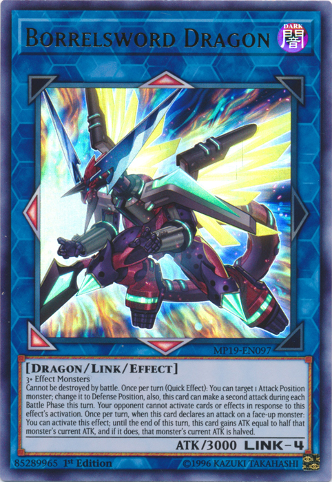 Borrelsword Dragon [MP19-EN097] Ultra Rare | Odin's Place